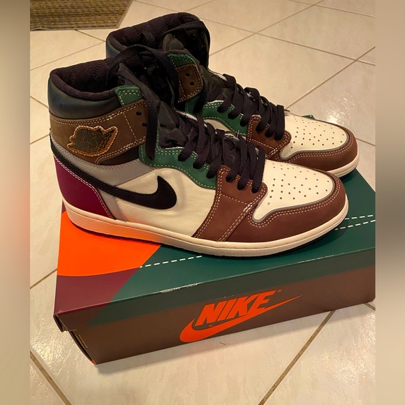 NEW Nike Jordan High OG Hand Crafted - Size 10.5 US Mens - Picture 1 of 9